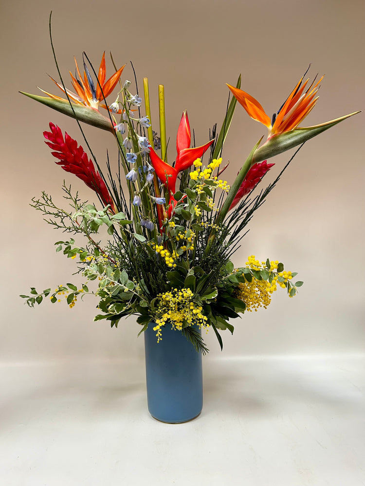 Hawaiian Honeymoon - Floral Vase Arrangement