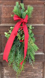 Deck The Halls Swag - Door Dressings Saskatoon